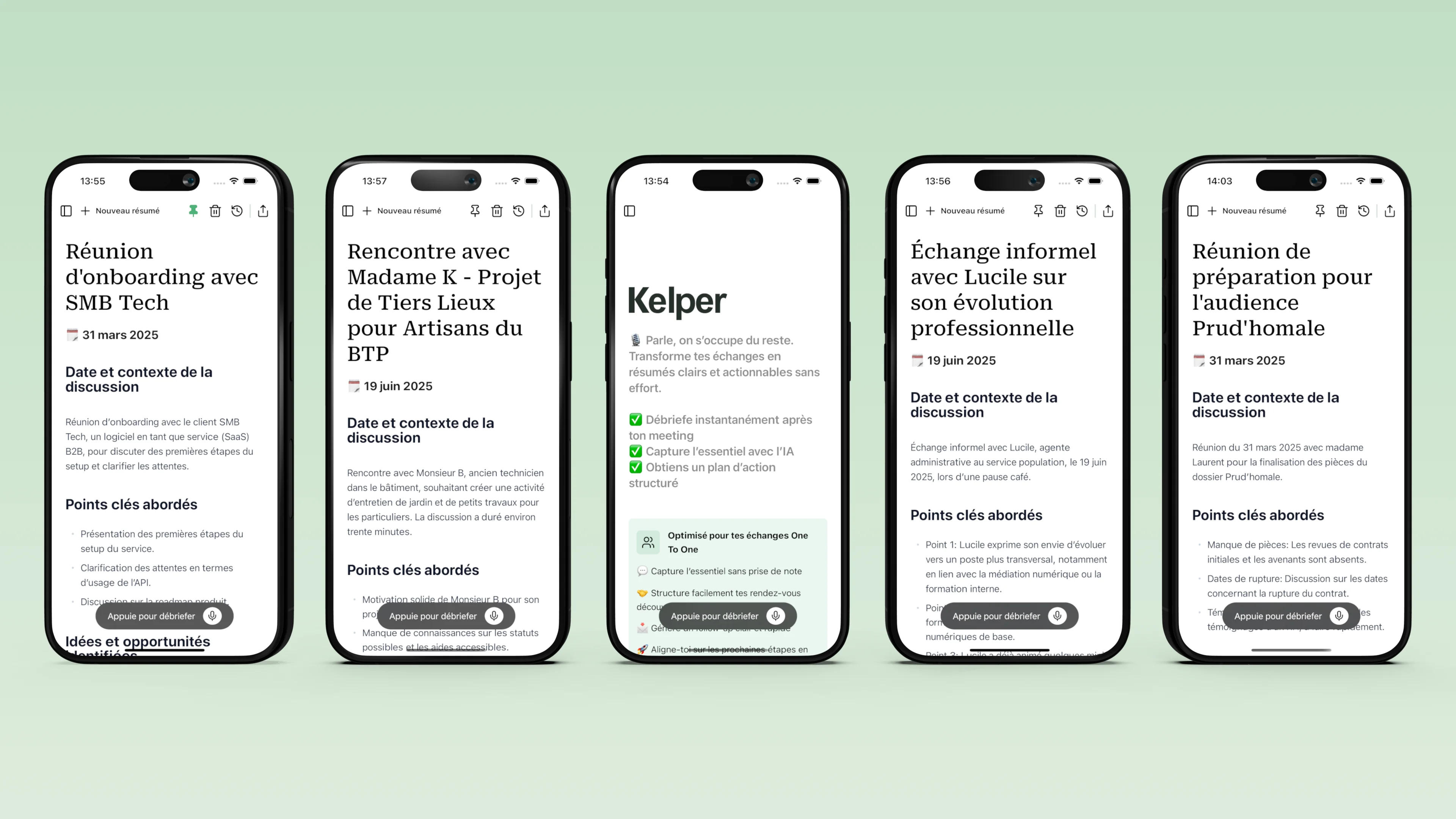 Exemples d'utilisation de Kelper
